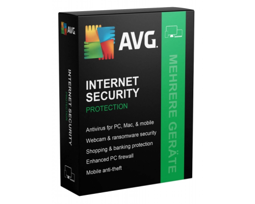 AVG Internet Security (3 urządzenia ,1 rok, ESD)